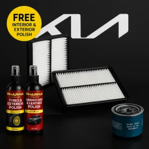 Imported Original Kia Sportage 2019 - 2024 Air & Oil Filter Kit – Free Car Polish Included